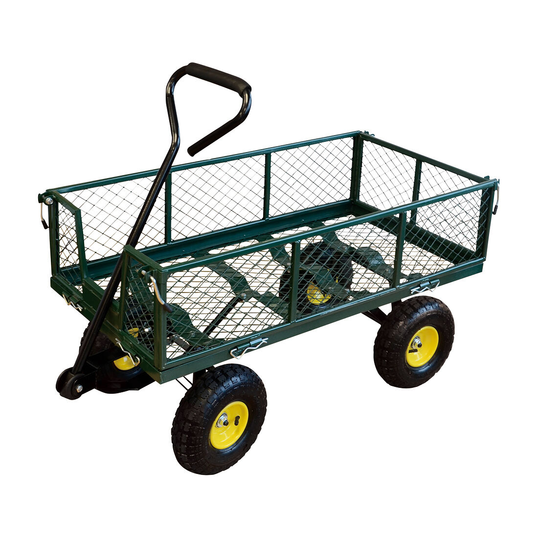 Steel mesh shop garden cart