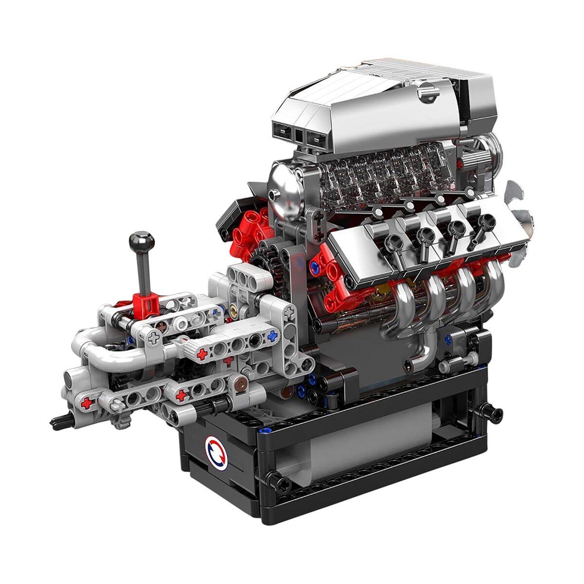 Building Bricks V8 Engine & Transmission 855 Piece, , scanz_hi-res
