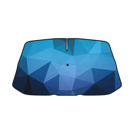 Blue Fashion Sunshade Umbrella Style Front, , scanz_hi-res