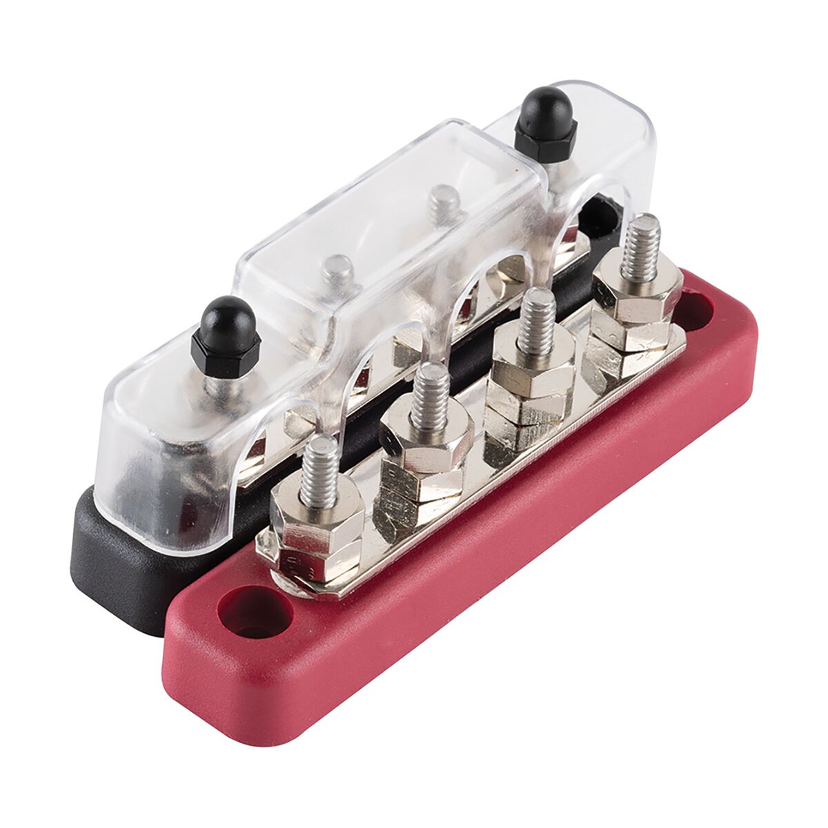 SCA Busbar 4 Stud Black & Red 100 Amp, , scanz_hi-res