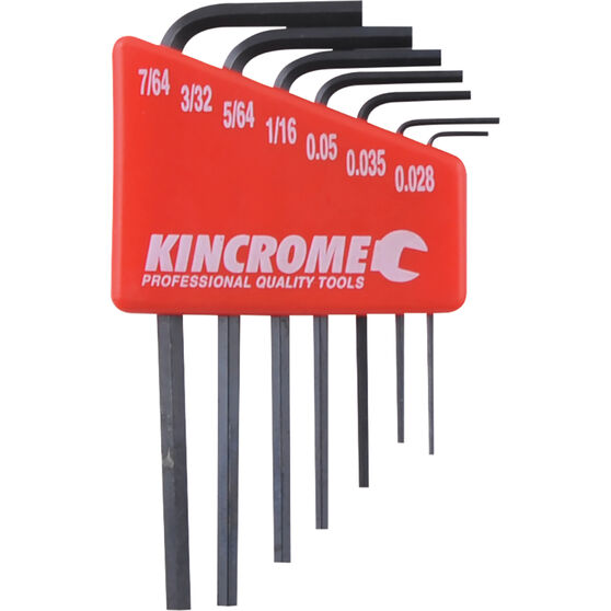 Kincrome Mini Hex Keys SAE 7 Piece, , scanz_hi-res