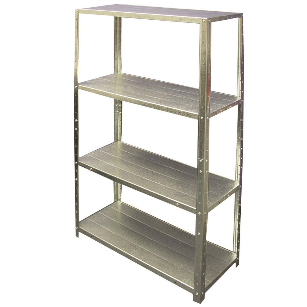SCA 4 Shelf Unit Galvanised Supercheap Auto New Zealand
