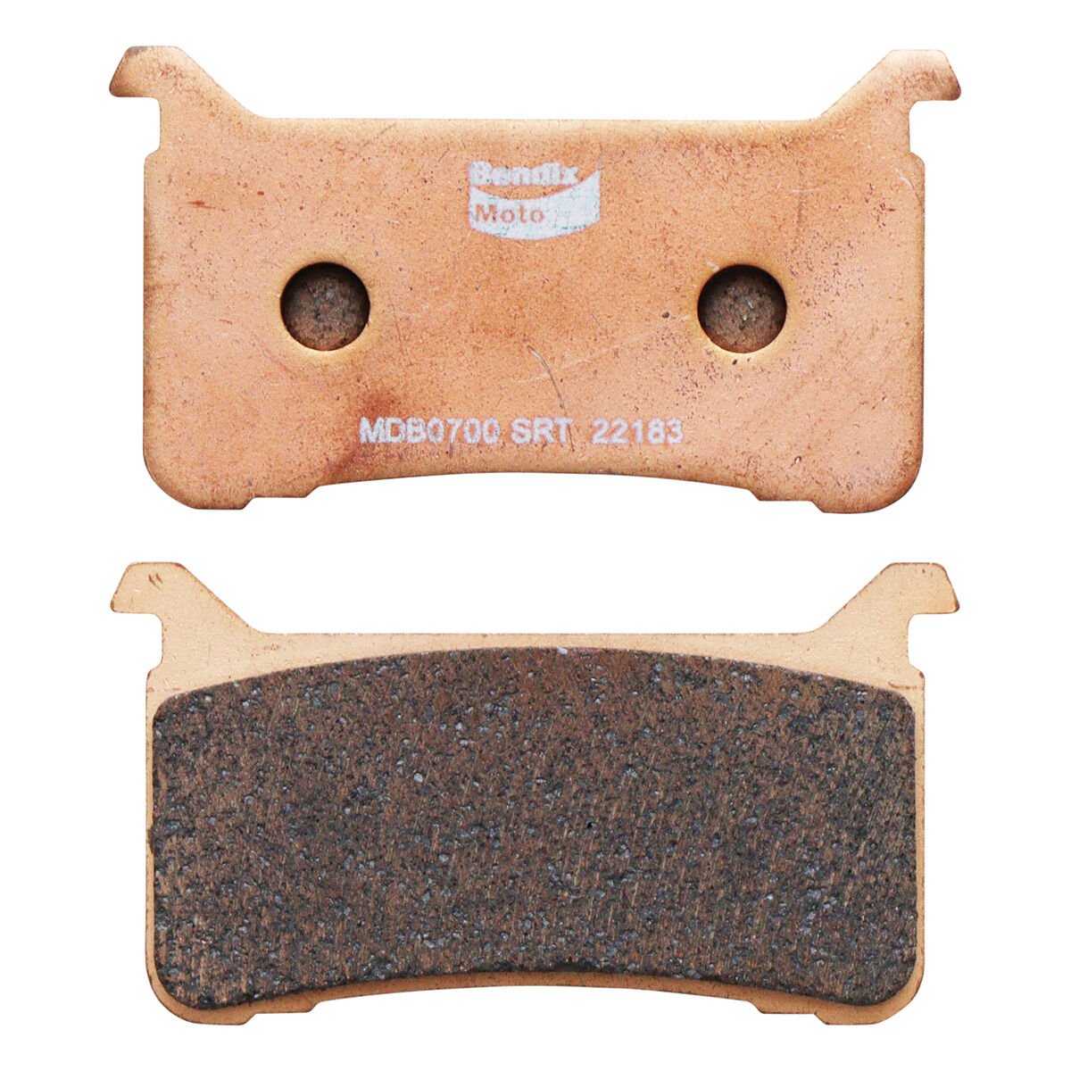 Bendix Street Road Track Motorcycle Disc Brake Pads - MDB0700-SRT, , scanz_hi-res