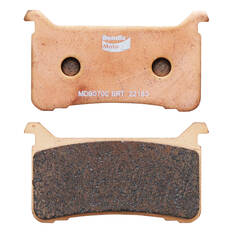 Bendix Street Road Track Motorcycle Disc Brake Pads - MDB0700-SRT, , scanz_hi-res