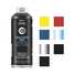 MTN PRO Caliper Paint Black Gloss 400ml Spray Paint, , scanz_hi-res
