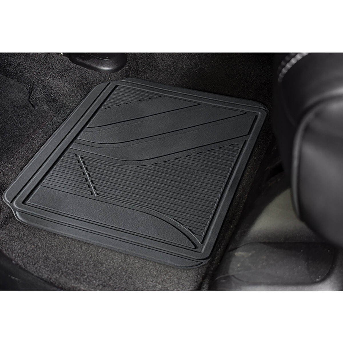 Dickies Rubber OG Logo Car Floor Mats - Set of 4, Black, , scanz_hi-res