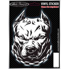 Sticker Pitbull - Back Off , Vinyl, , scanz_hi-res