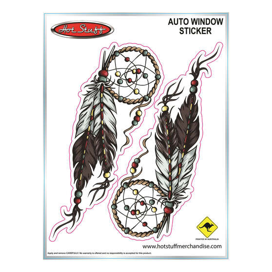 Hot Stuff Sticker Twin Dream Catchers, , scanz_hi-res
