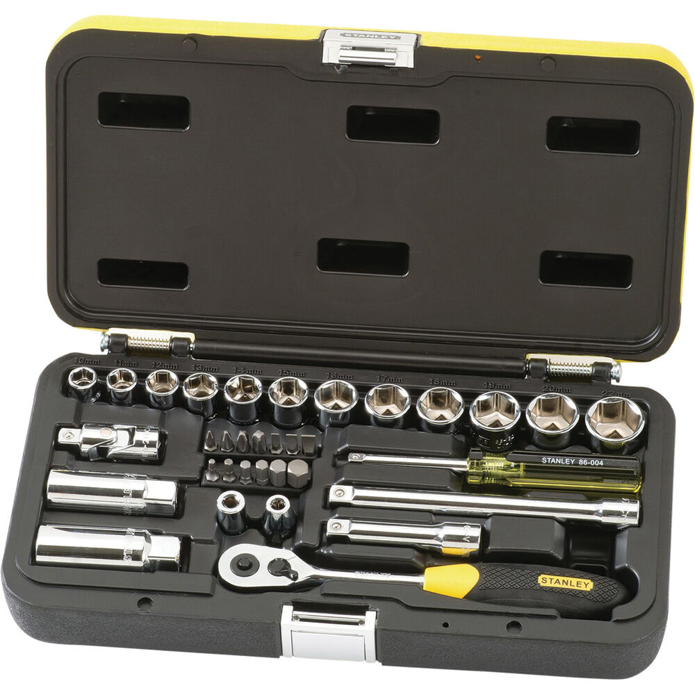 Stanley Socket Set 3/8" Drive Metric 34 Piece Supercheap Auto New Zealand