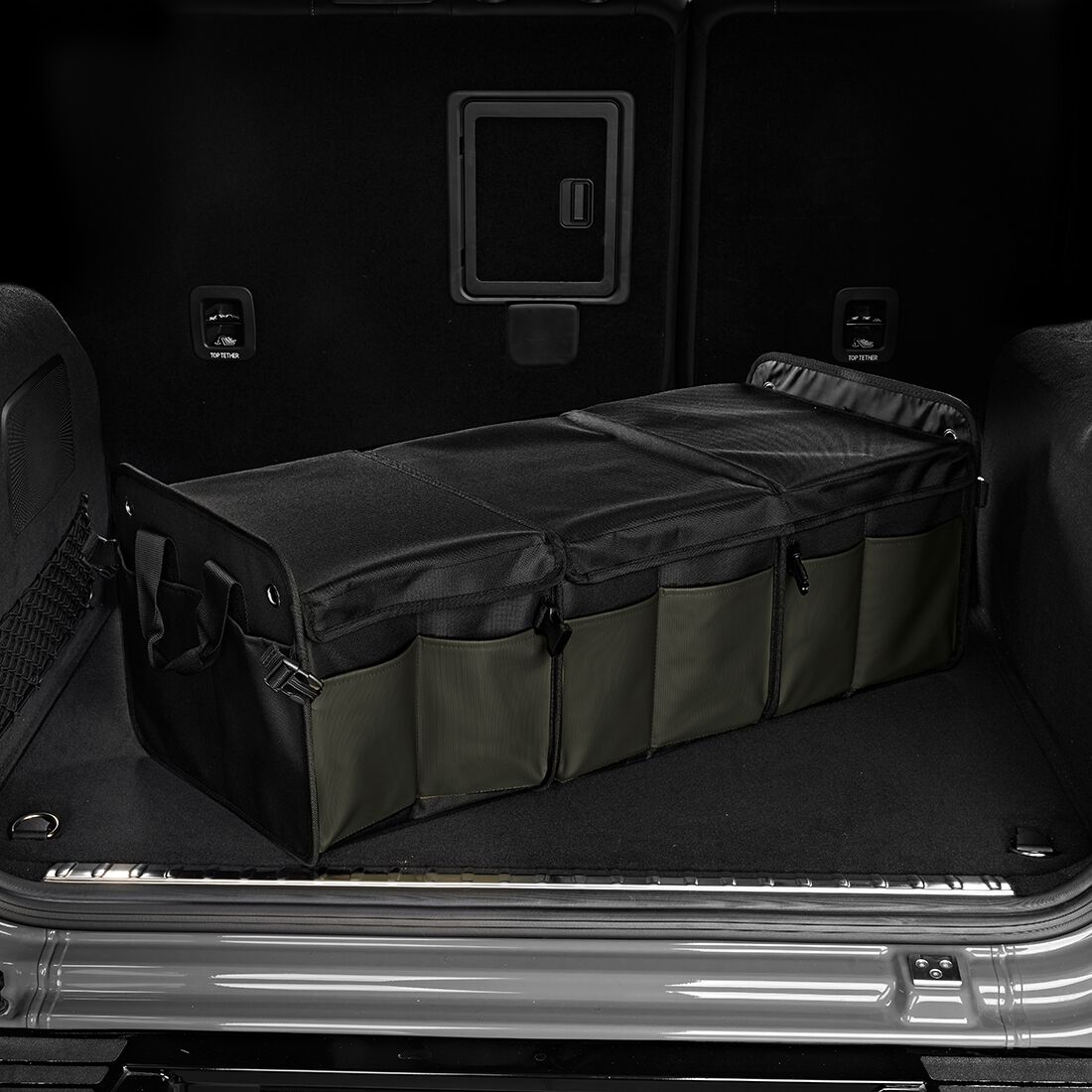 Cabin Crew Triple Ute Organiser Repreve Green/Black, , scanz_hi-res