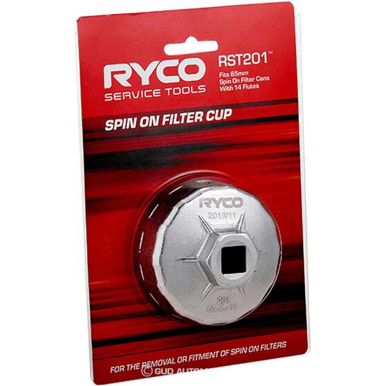 Ryco Oil Filter Cup Wrench RST201, , scanz_hi-res