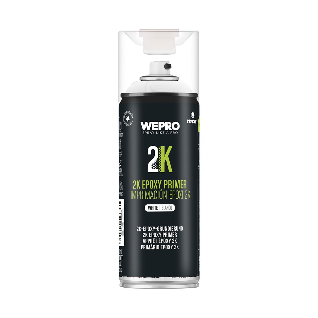 MTN WEPRO 2K Epoxy Primer White 400mL, , scanz_hi-res