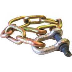 Trojan High Tensile Safety Chain And Shackle - 2000kg, 335108, , scanz_hi-res