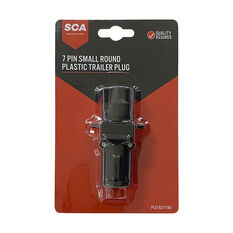 SCA Trailer Plug 7 Pin Small Round, , scanz_hi-res