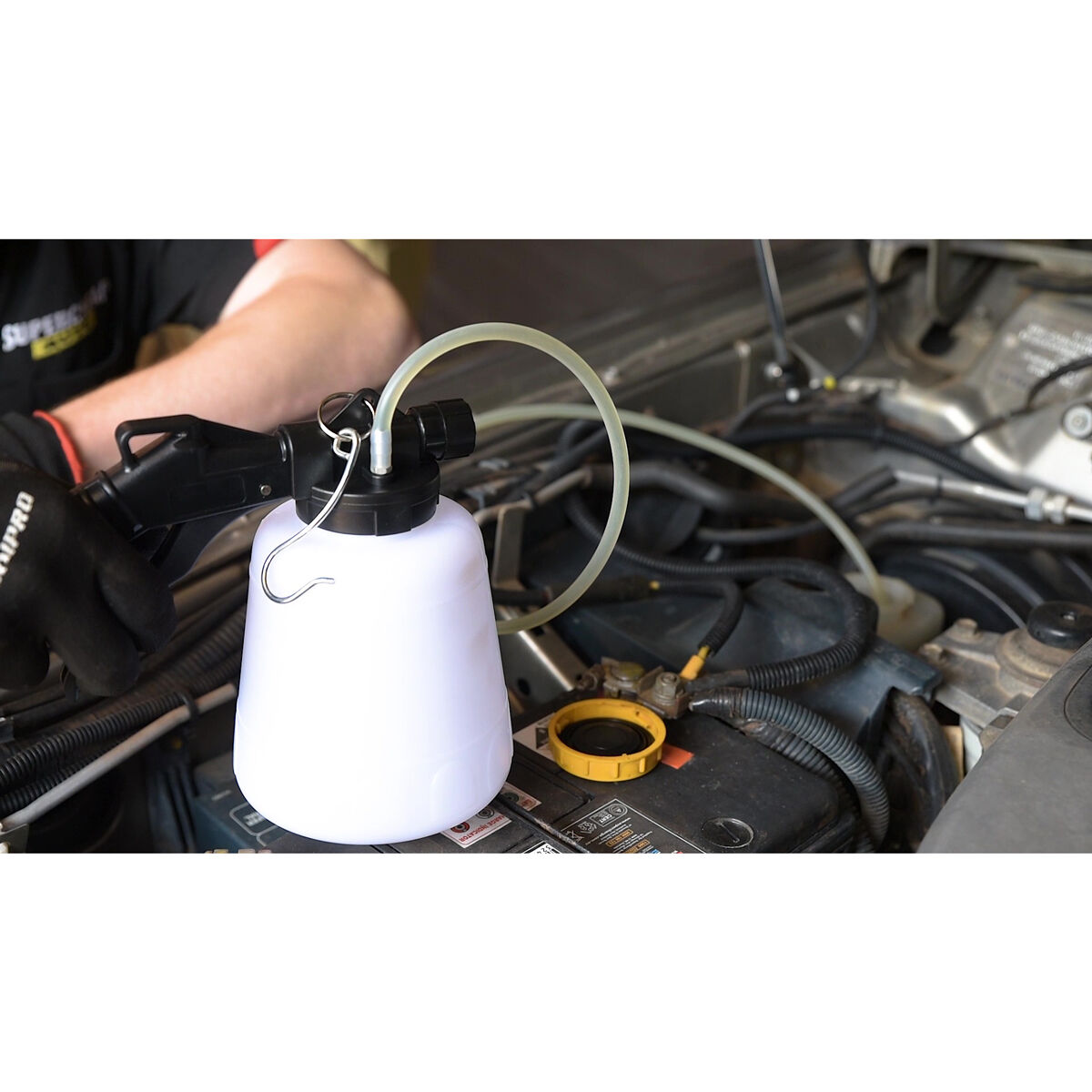 Toledo Brake Bleeder and Fluid Extractor 1 Litre, , scanz_hi-res