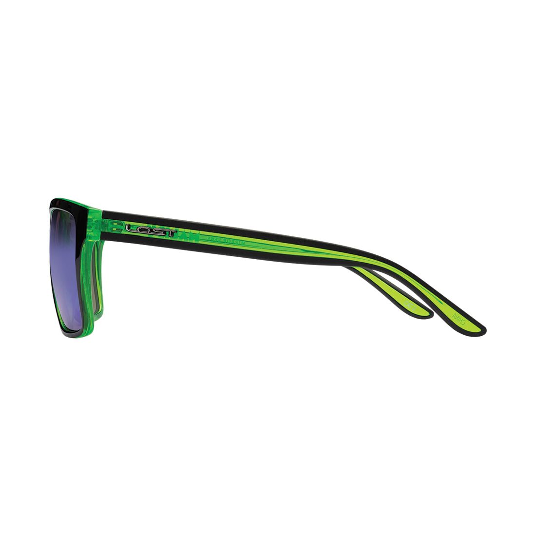 Lost Malibu Mirror Sunglasses Black/Green, , scanz_hi-res