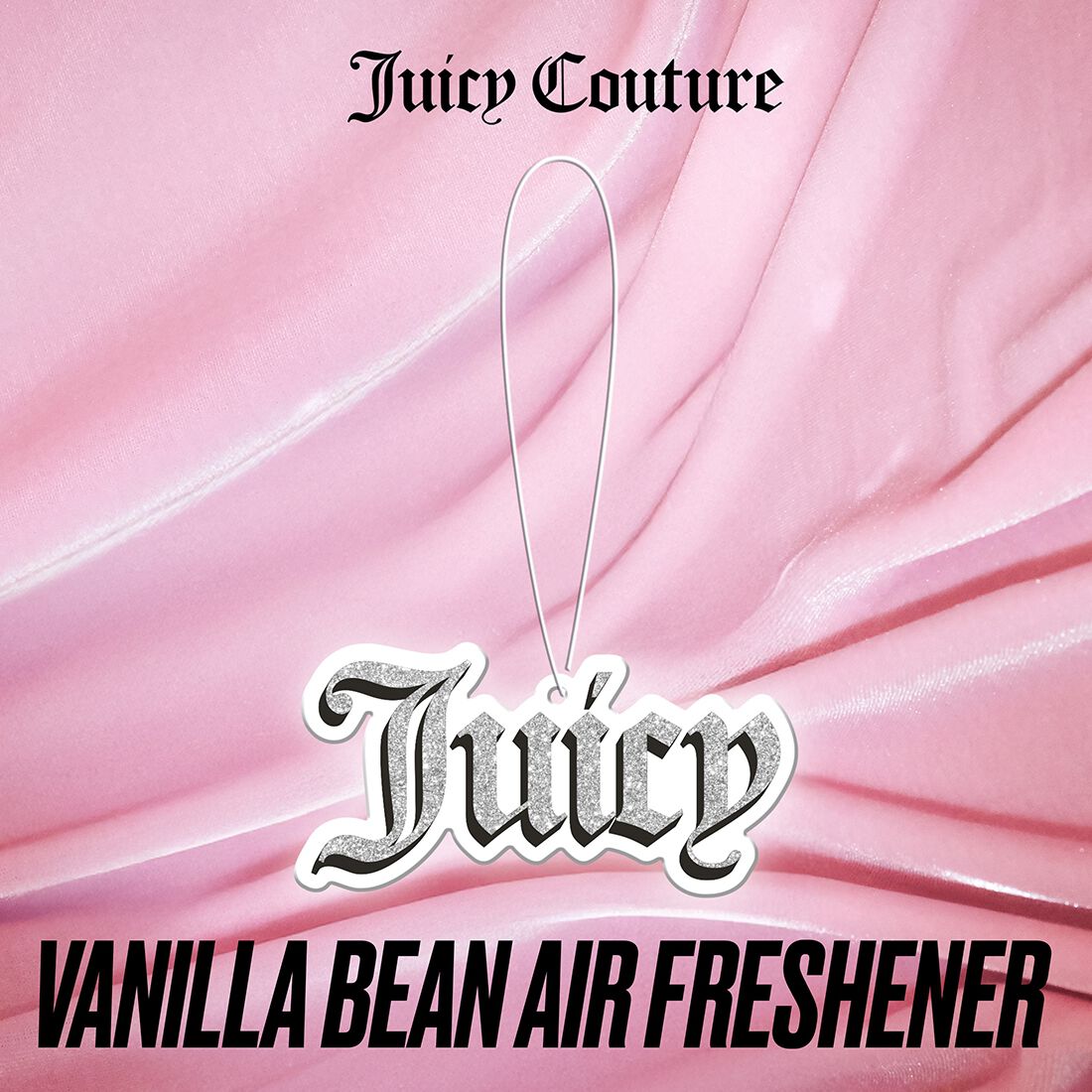 Juicy Couture Air Freshener - Glitter Logo Silver/Black, , scanz_hi-res