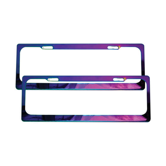 Altrex Number Plate Frame - Neochrome, 6 Figure Standard, NEO52NZ, , scanz_hi-res