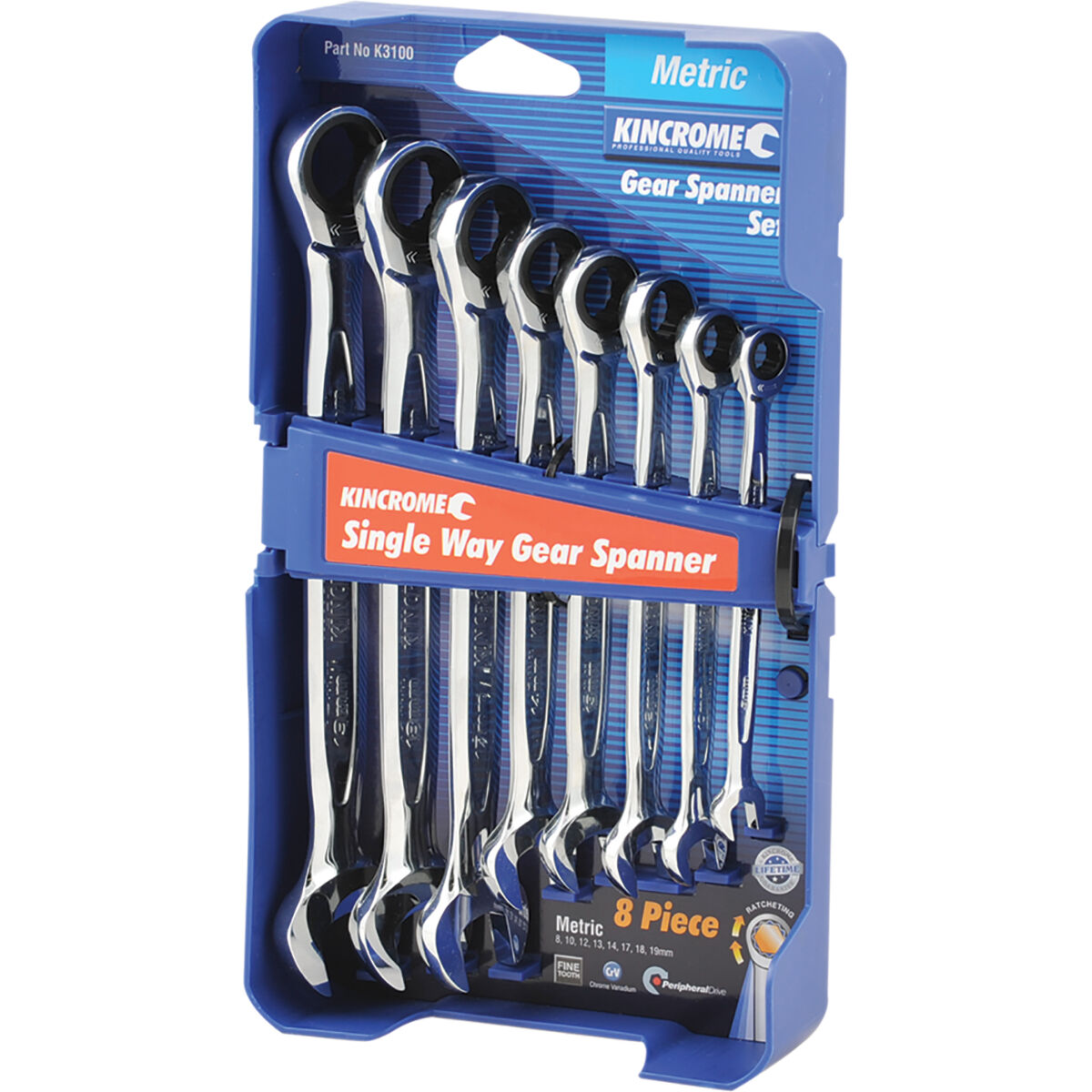 Ratchet and spanner hot sale set