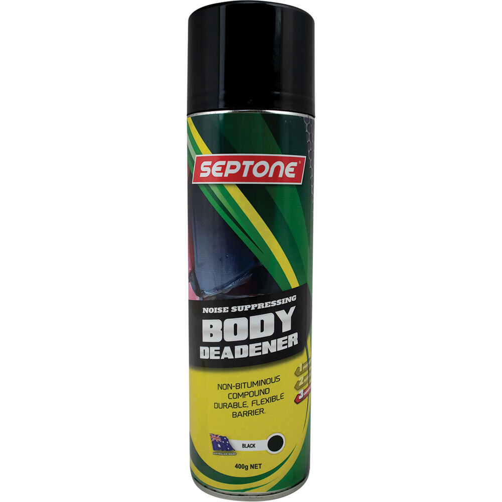 Septone Body Deadener Aerosol Paint Black, 400g Supercheap Auto New Zealand