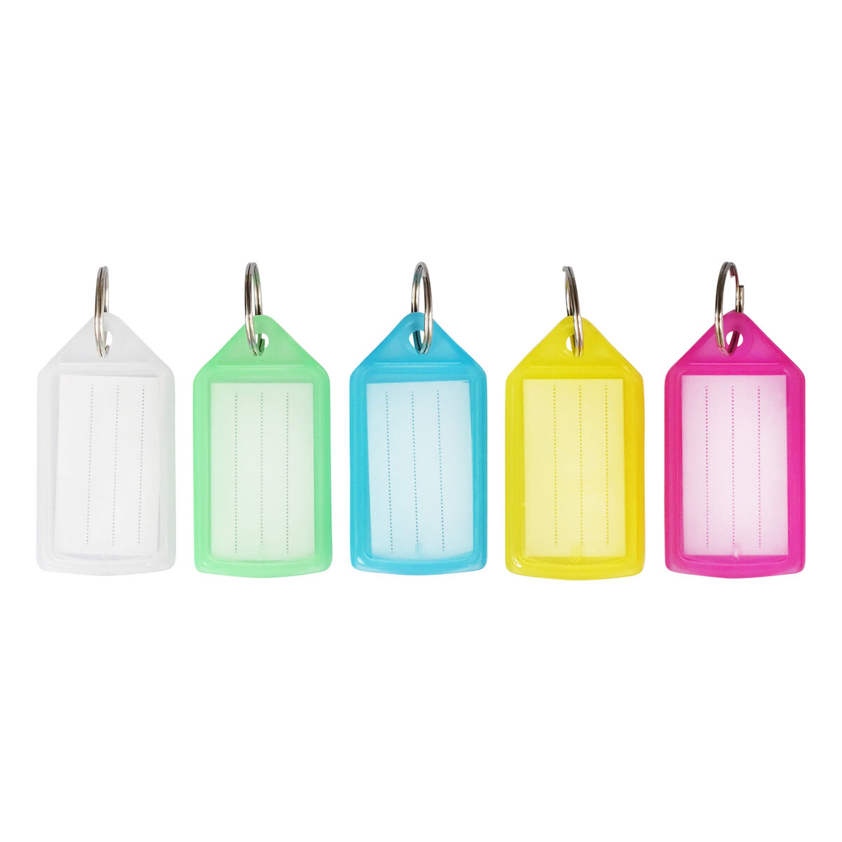SCA Tag Keyring Set 5 Pack Multi-Coloured, , scanz_hi-res