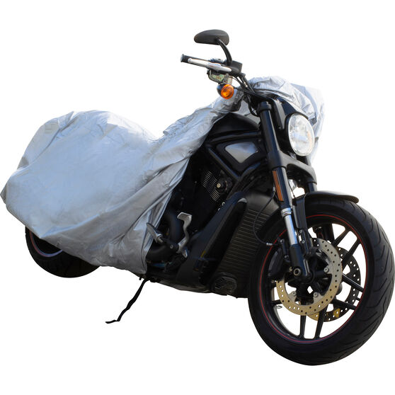 CoverALL+ Motorcycle Cover, Essential Protection - Suits Large Motorcycles, , scanz_hi-res