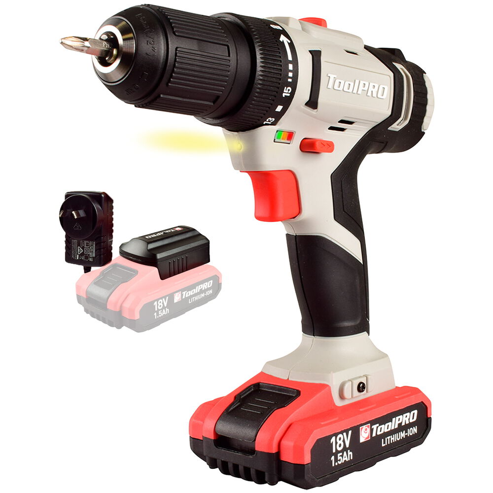ToolPRO Drill Driver Kit 18V Supercheap Auto New Zealand