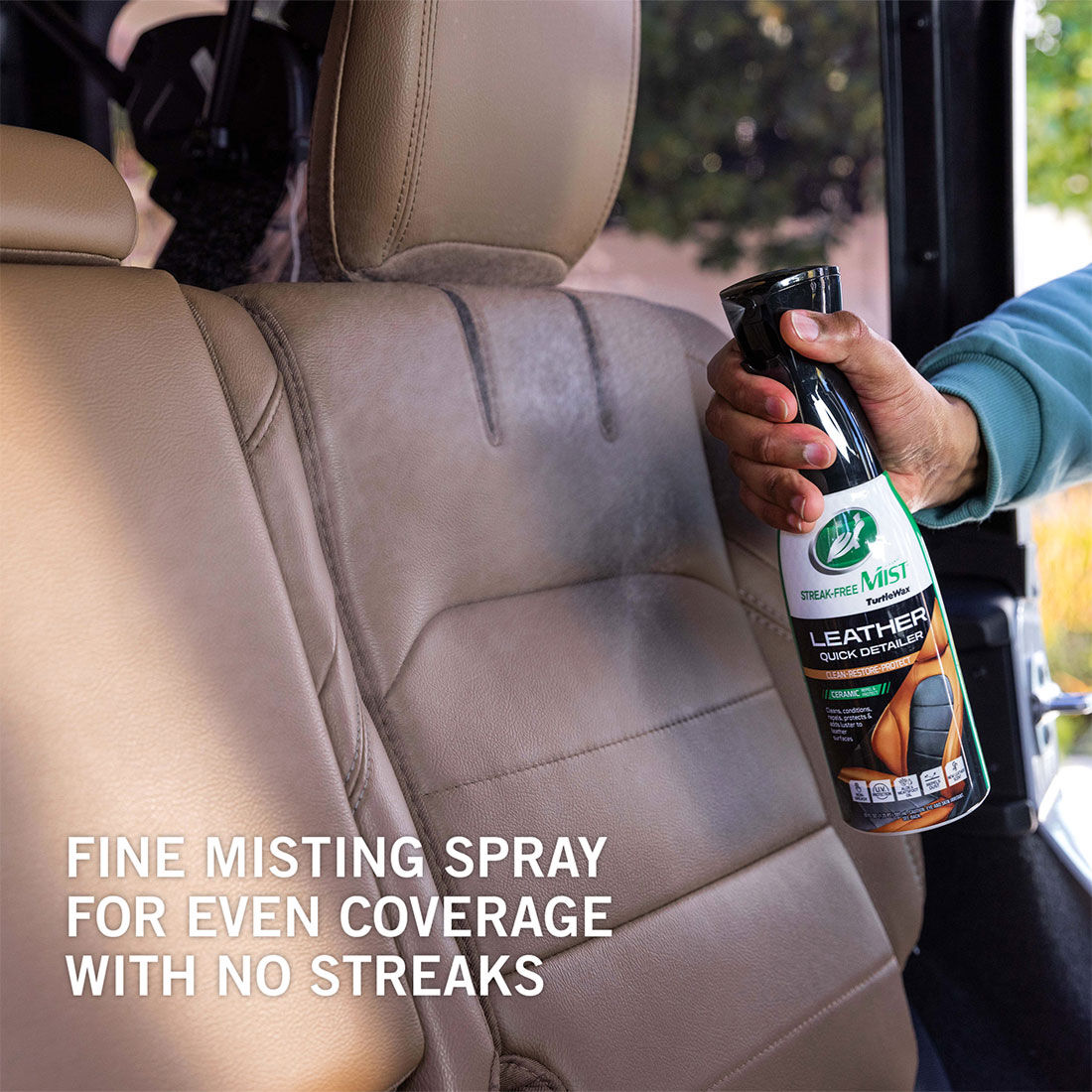 Turtle Wax Leather Mist Detailer 591mL, , scanz_hi-res