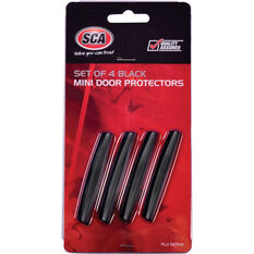 Mini Door Protector 4 Pack - Black, , scanz_hi-res