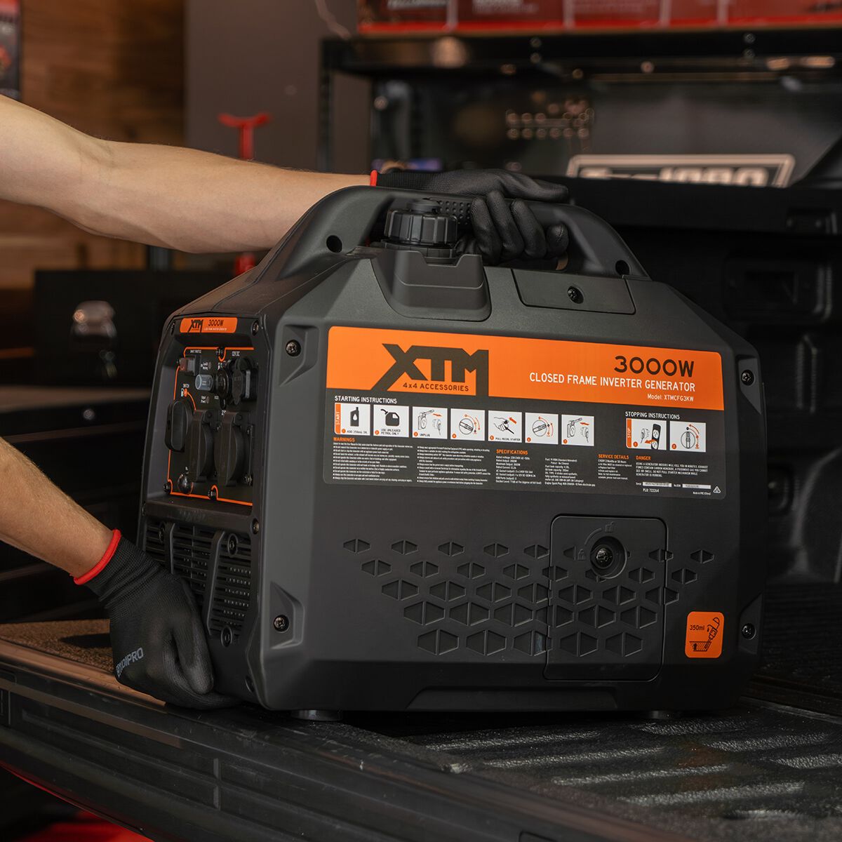 XTM 3000W Inverter Generator Closed Frame V2, , scanz_hi-res