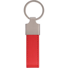 SCA PU Leather-look Strap Keyring Red, , scanz_hi-res