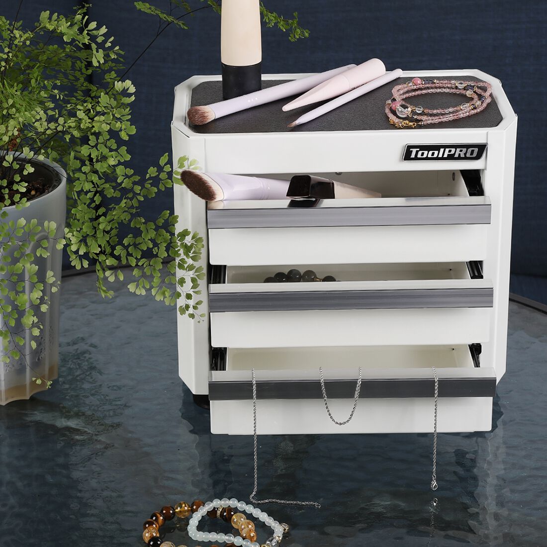 ToolPRO Mini Edge Tool Cabinet White, , scanz_hi-res