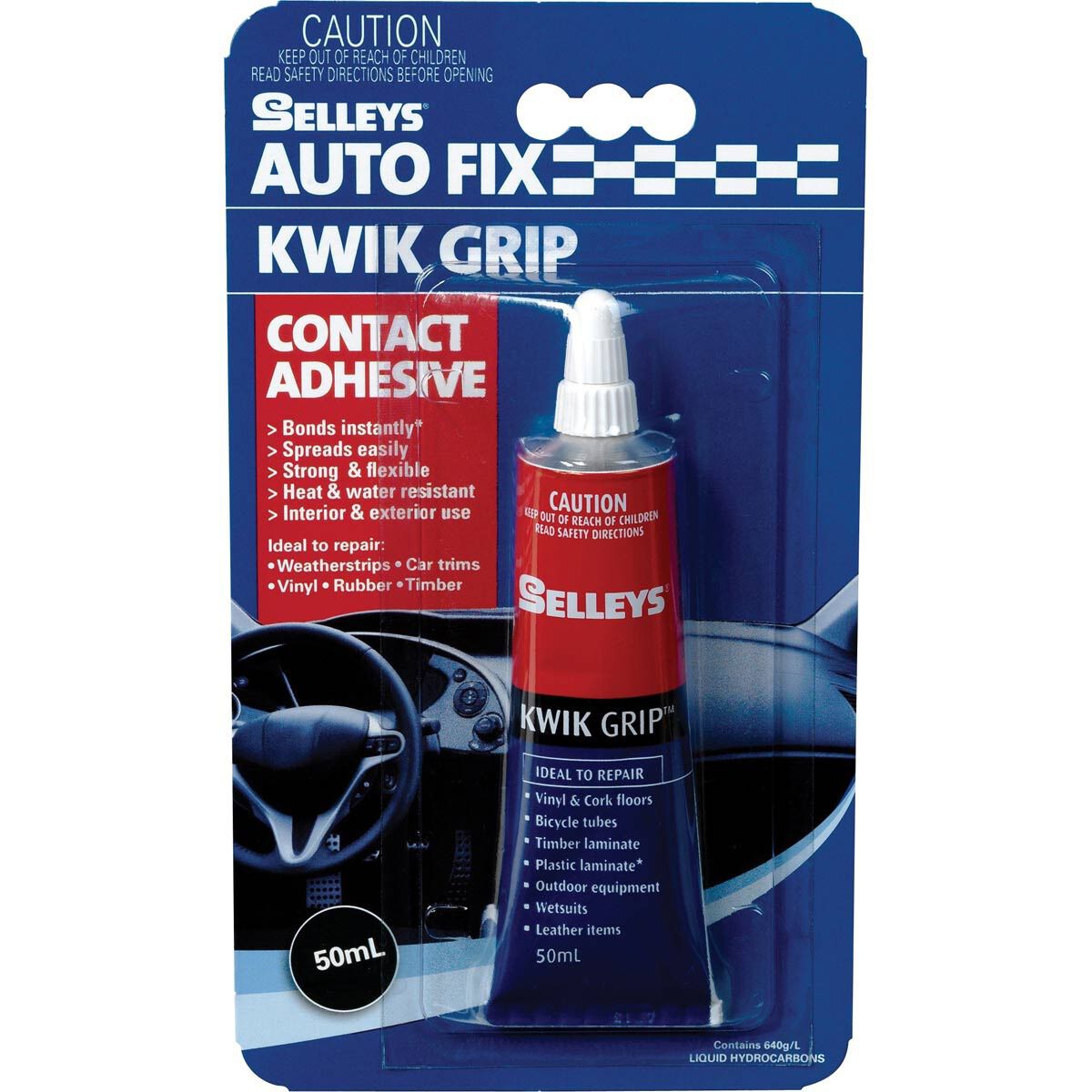 Selleys Autofix - Kwik Grip, 50mL, , scanz_hi-res