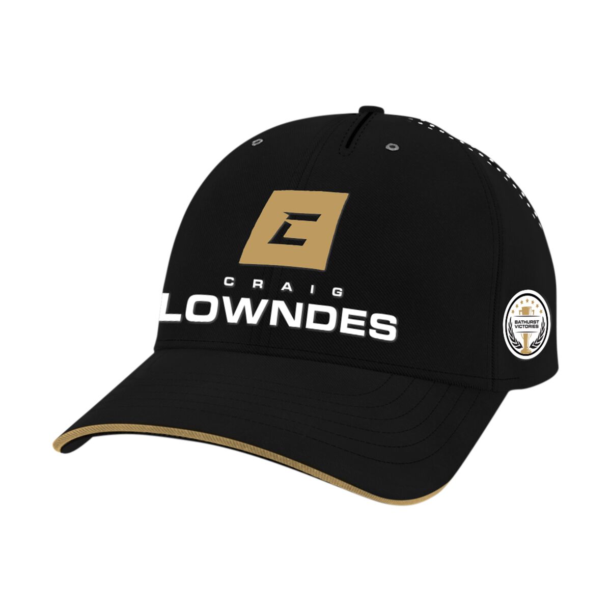 Craig Lowndes 2026 Cap Black, , scanz_hi-res