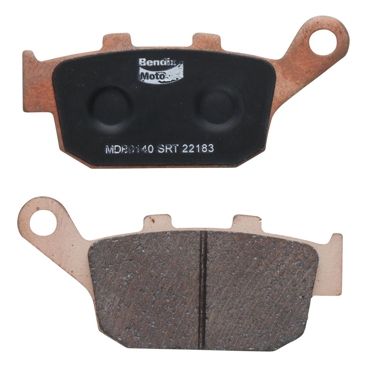 Bendix Street Road Track Motorcycle Disc Brake Pads - MDB0140-SRT, , scanz_hi-res