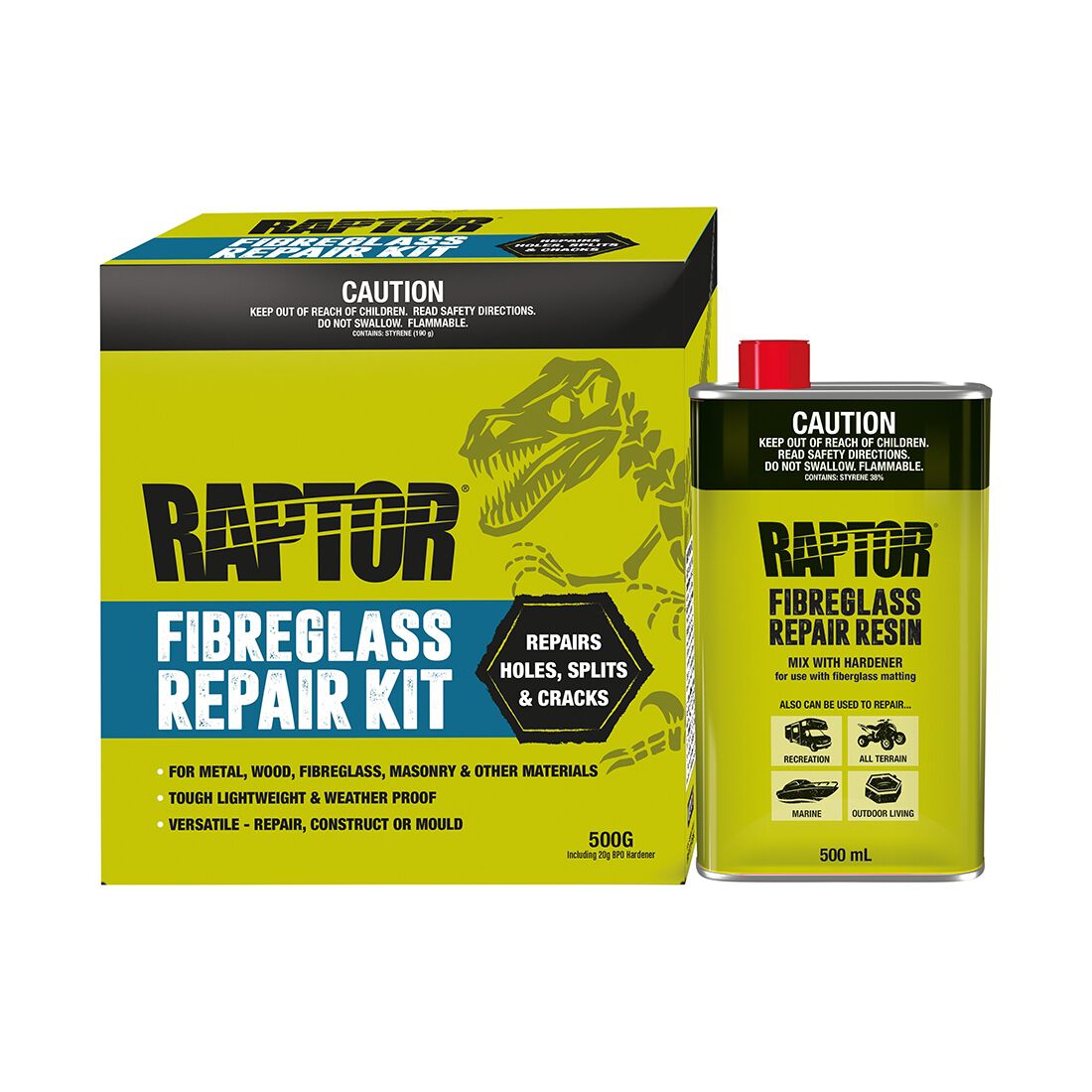 Raptor Fiberglass Repair Kit, , scanz_hi-res