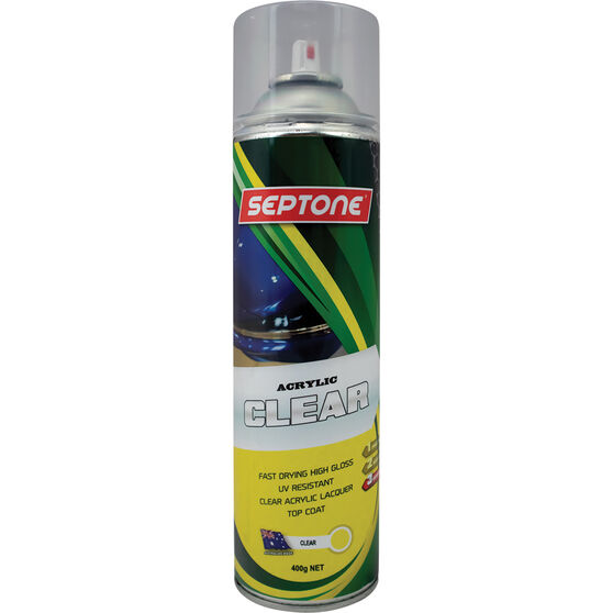 Septone Acrylic Paint Clear Topcoat - 400g, , scanz_hi-res