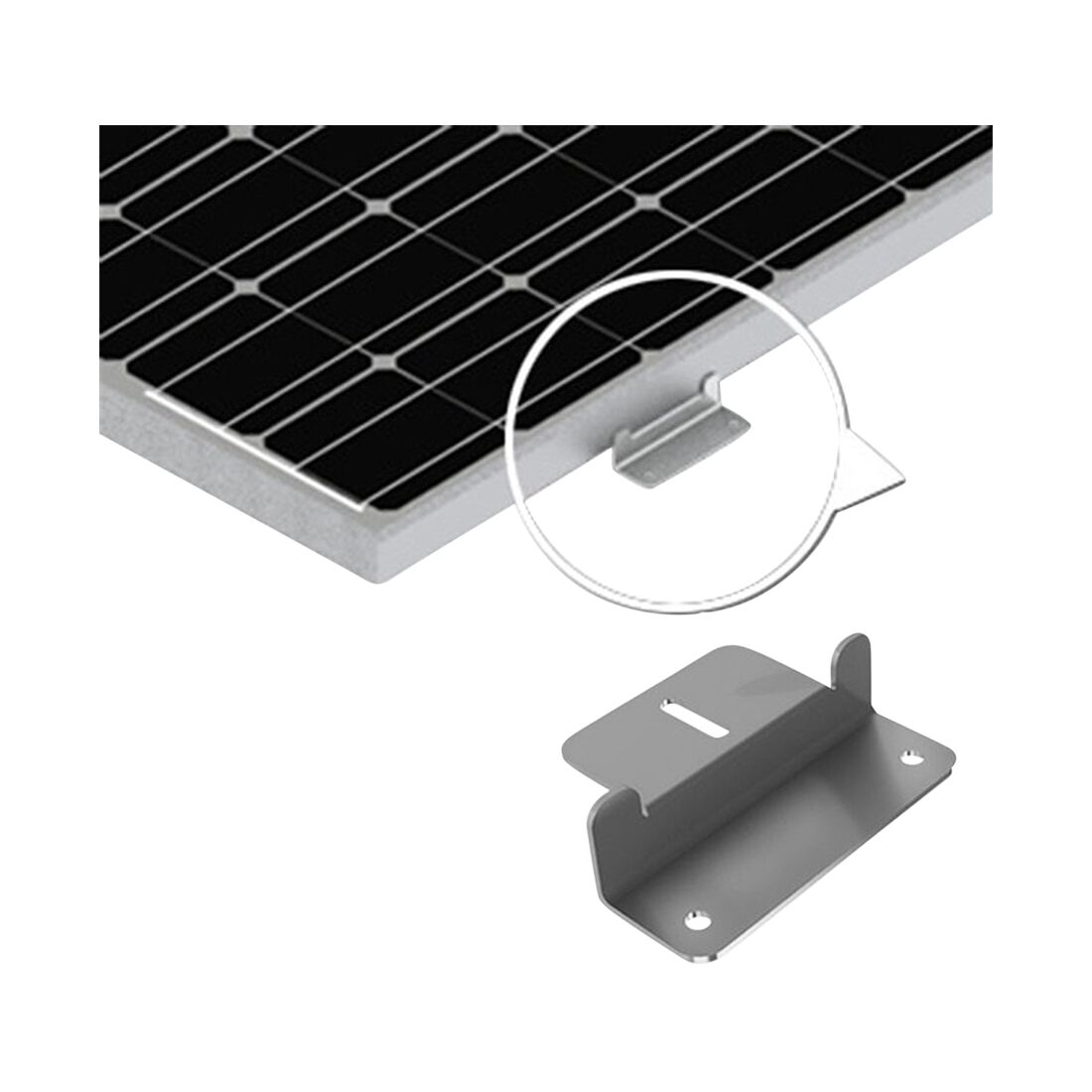 Renogy 175W 12V Fixed Solar Panel Kit With Brackets, , scanz_hi-res