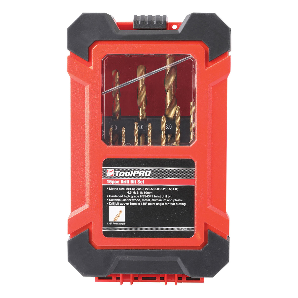 Milwaukee 15 piece drill bit set best sale
