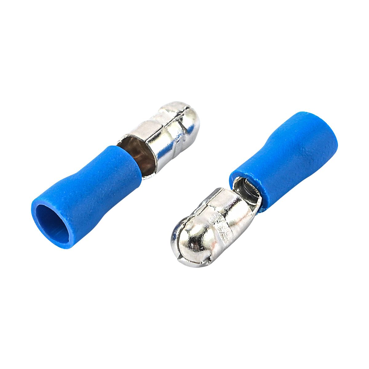 SCA Electrical Terminals Male Bullet 5mm Blue 14 Piece, , scanz_hi-res