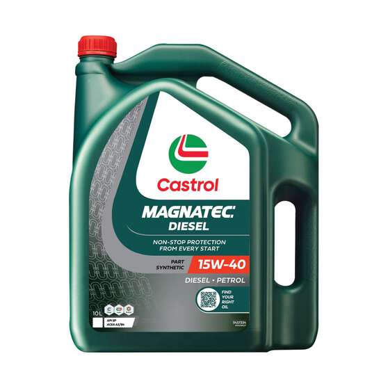 Castrol MAGNATEC Diesel Engine Oil, 15W-40, 10 Litres, , scanz_hi-res