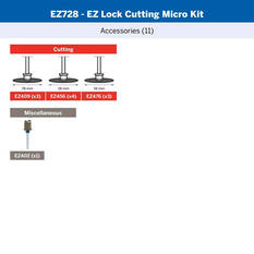 Dremel 11pc Ez Lock Cutting Micro Kit, , scanz_hi-res
