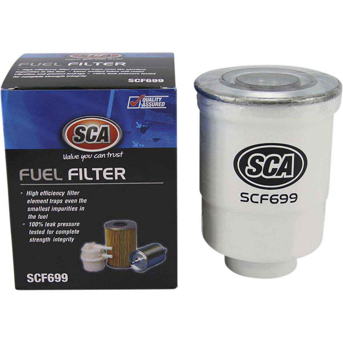 SCA Fuel Filter SCF699 (Interchangeable with Z699) Supercheap Auto