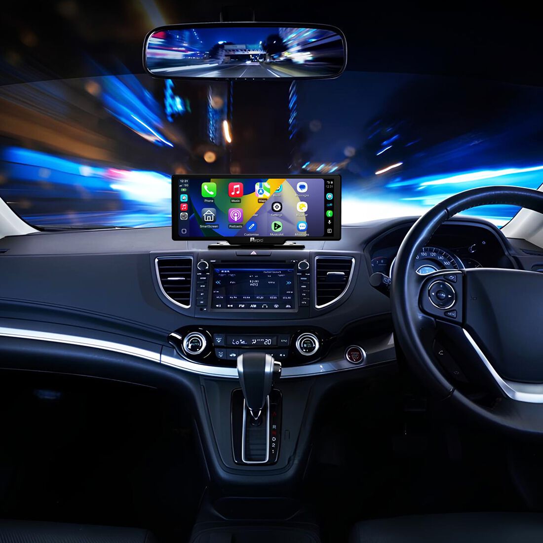 Aerpro 10" Wireless Smart Monitor AM10M01, , scanz_hi-res