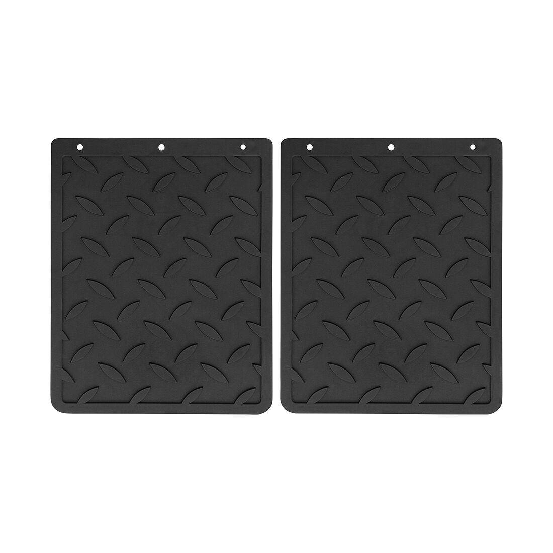 SCA PVC Mudflap Checkerplate 280x350mm Pair, , scanz_hi-res