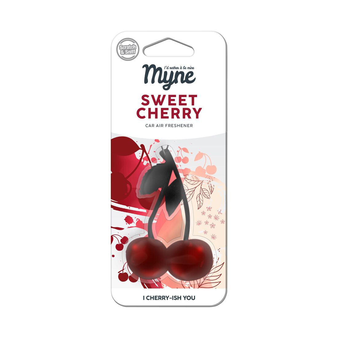 Myne 3D Gel Air Freshener - Sweet Cherry, , scanz_hi-res