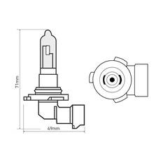 SCA Headlight Globe - HIR2 12V 55W, , scanz_hi-res