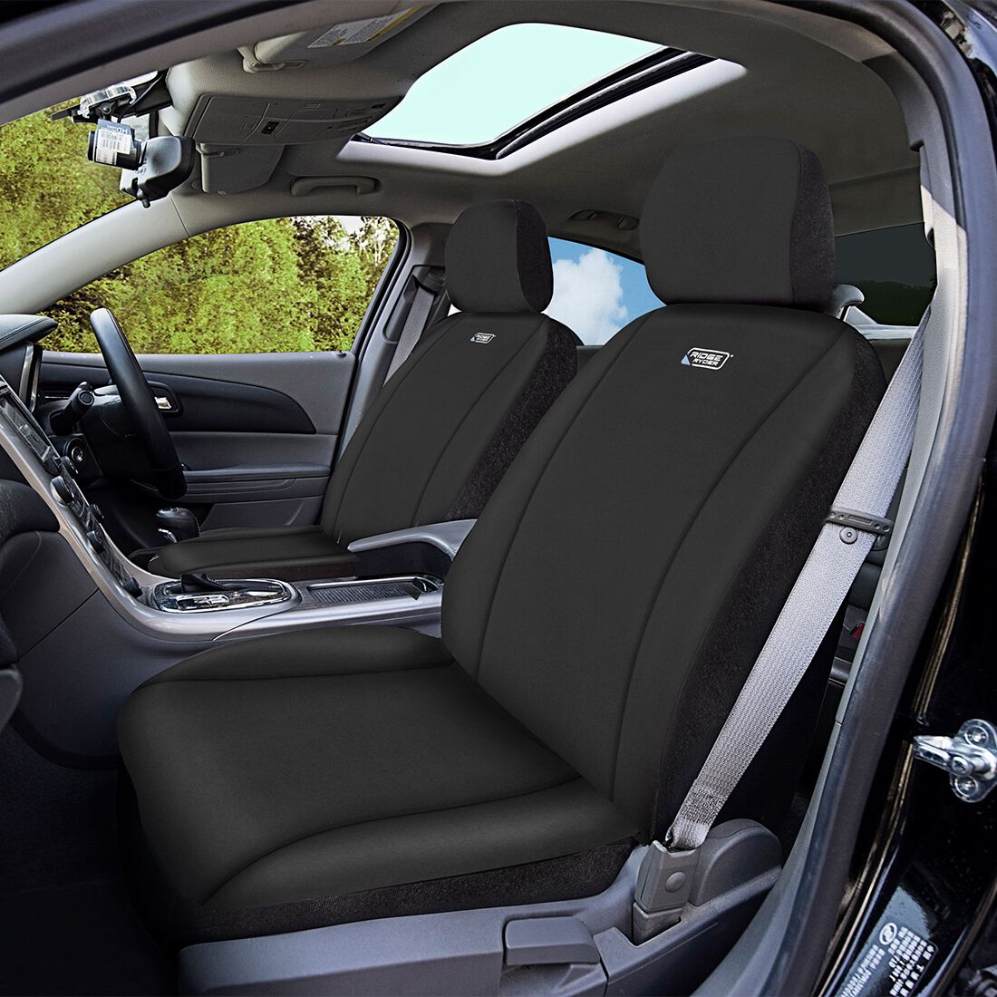 Ridge Ryder Neoprene Seat Covers Black 30SAB, , scanz_hi-res