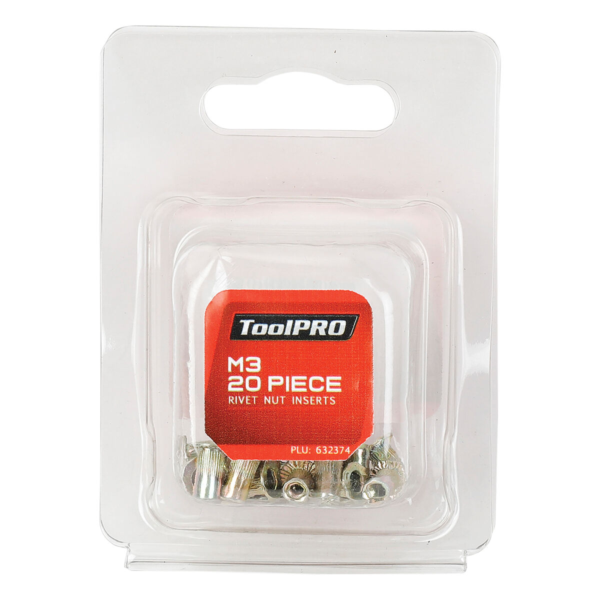 ToolPRO Rivet Nut Inserts M3 20 Piece, , scanz_hi-res