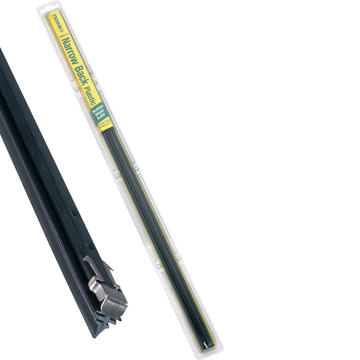Tridon Wiper Refills - Plastic Narrow Back, Suits 6.5mm, TNB24-2, , scanz_hi-res